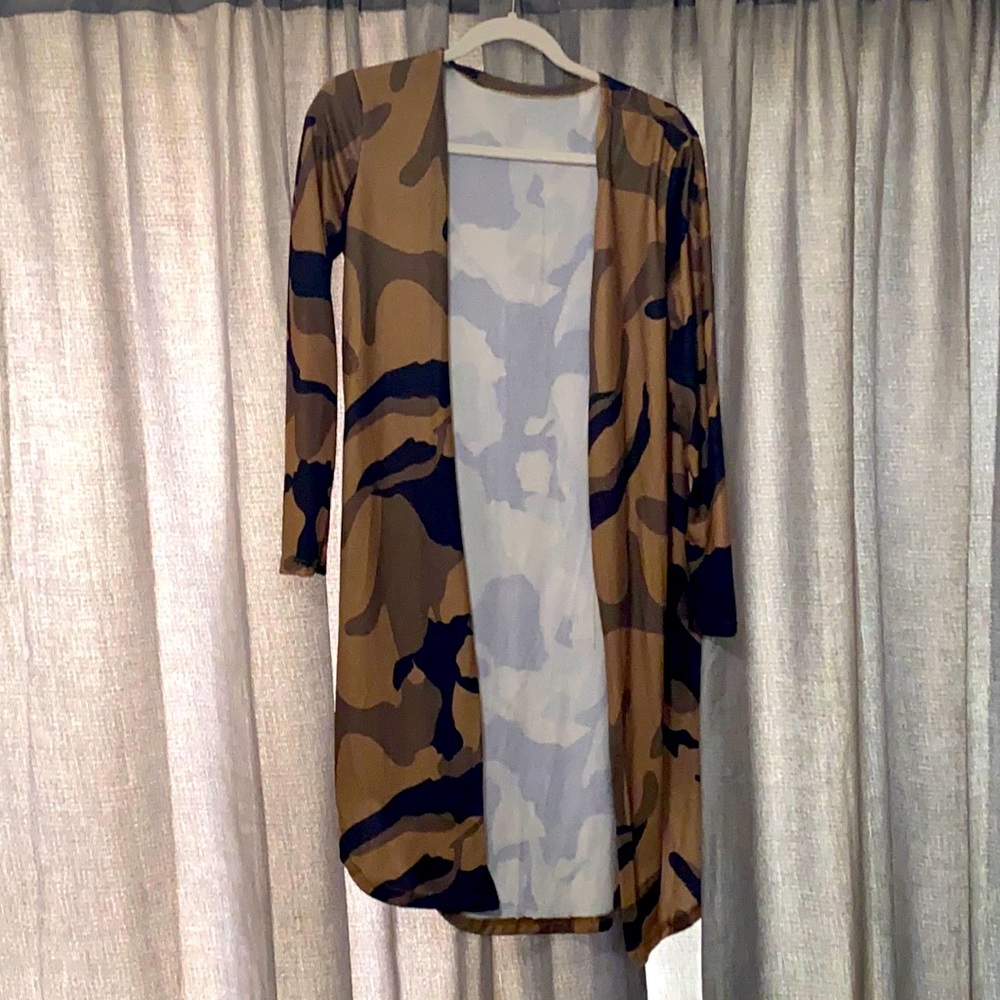 Camouflage duster